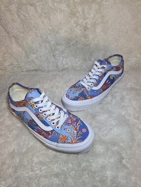 NWOT Vans x Liberty Fabrics Old Skool Tapered Floral Patchwork - Women's 8.5